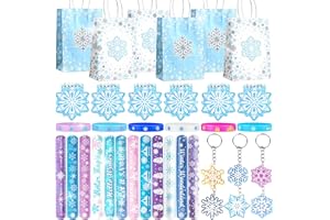 LaVenty Frozen Party Favors Birthday Supplies Keychains Goodie Bag Fillers for Girls Gift Bags Frozen Filler Goodie Bag Stuff
