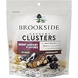 Brookside Dark Chocolate Crunchy Clusters Berry Medley Fruit Flavors Pouch, 5 Ounce (Pack of 12)