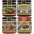 Better Than Bouillon All Vegetarian Base Variety Pack, 1 Seasoned Vegetable Base, 1 Mushroom Base, 1 Roasted Garlic Base, 1 Italian Herb Base, 8 oz Jars (Pack of 4)