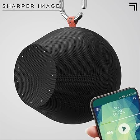 sharper image luminous portable speaker