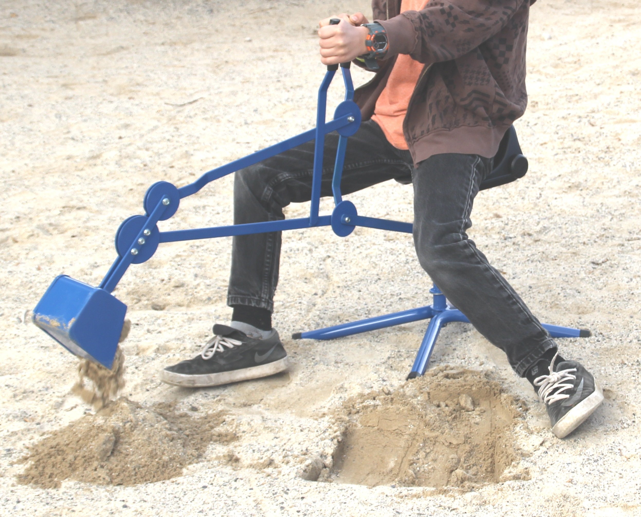 heavy duty sandpit digger