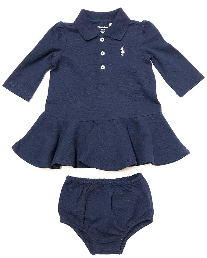 ralph lauren cotton mesh polo dress