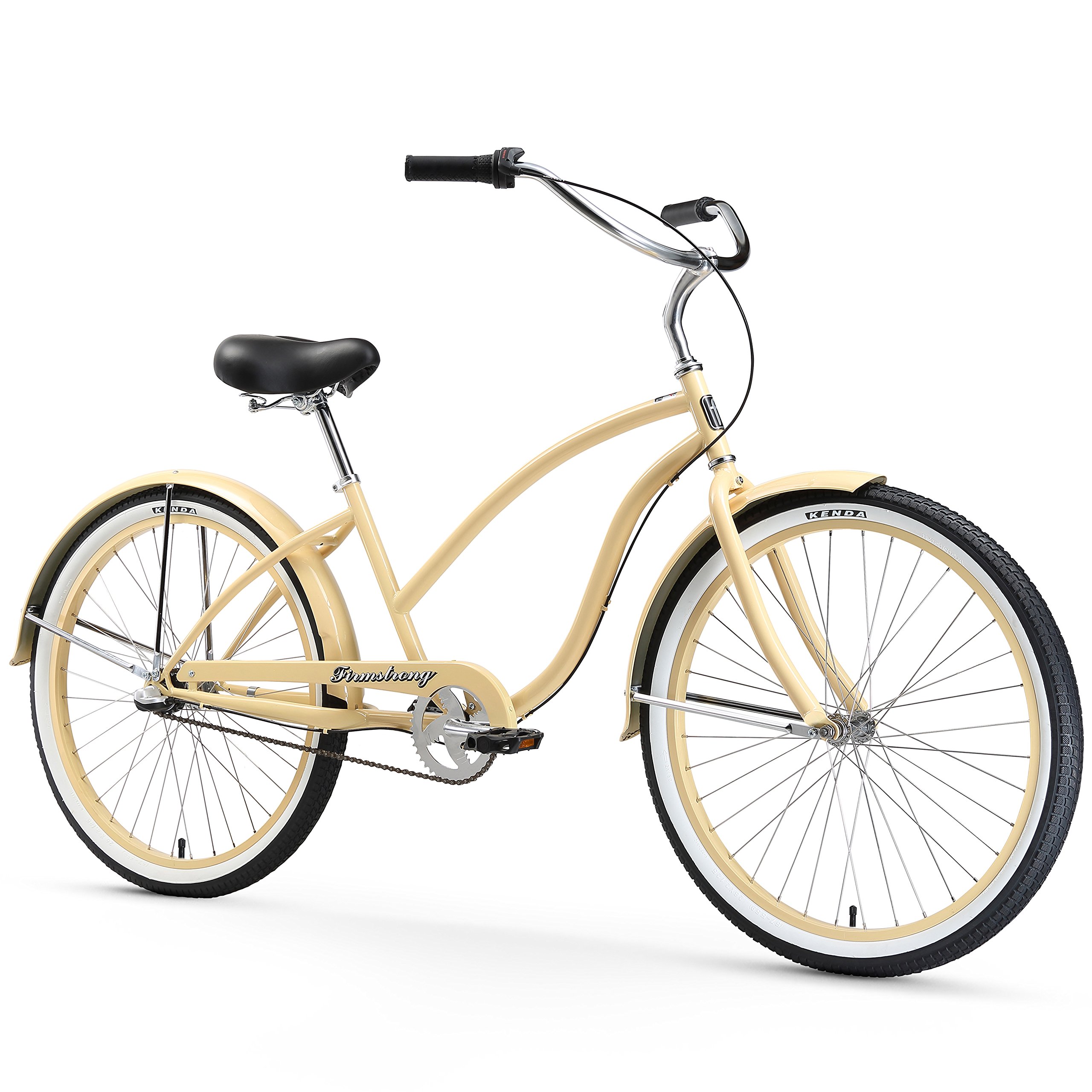 Firmstrong Chief Lady Beach Cruiser Bicycle, 26Inch 2021