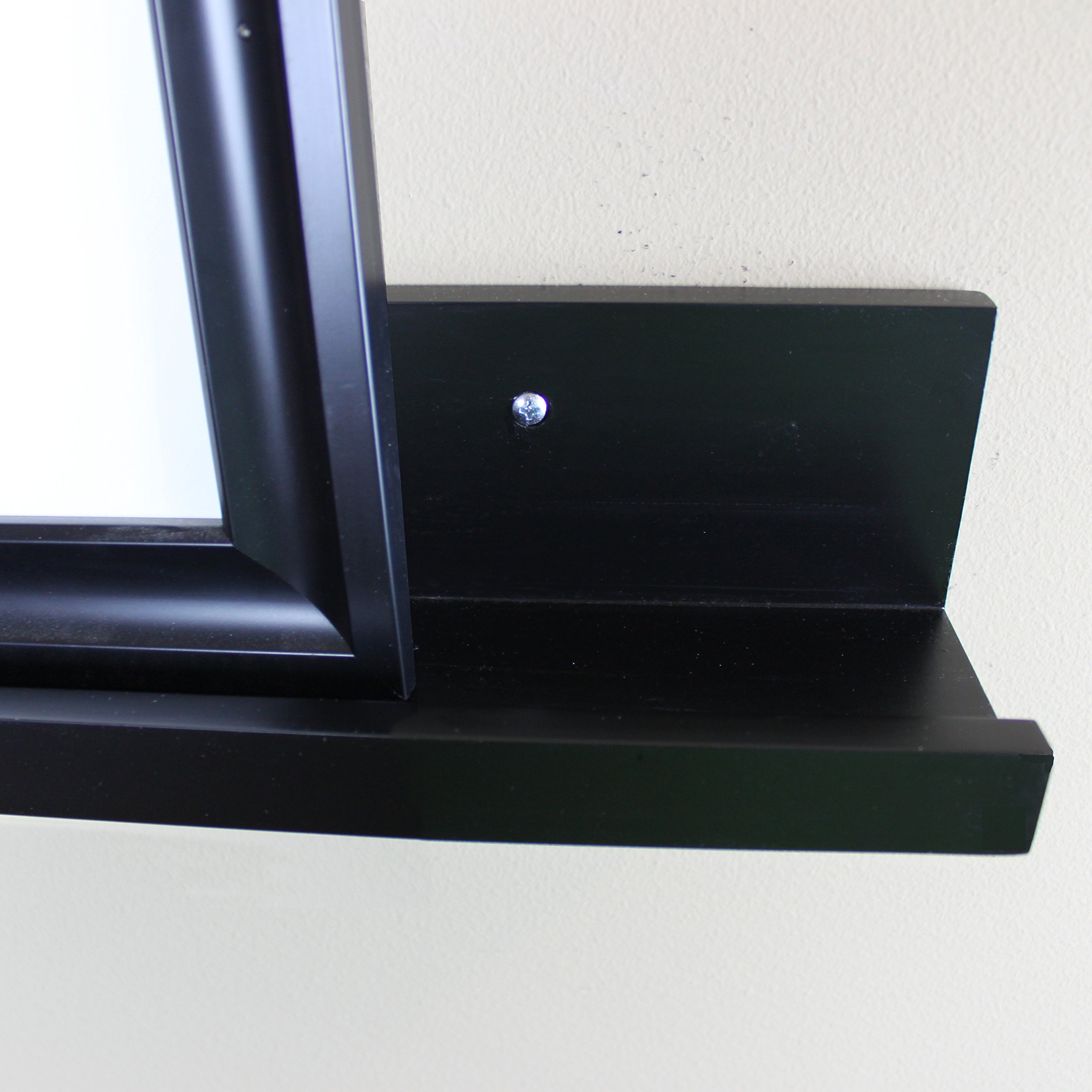 InPlace Shelving 9084684 Picture Ledge Floating Shelf, 72Inch Long