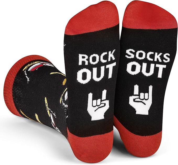 Funny Music Lover Socks for Drummers