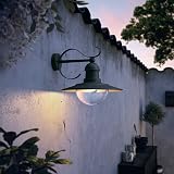 Philips myGarden Topiary Outdoor Vintage Wall Lantern Black IP44 60W Bulb view 4