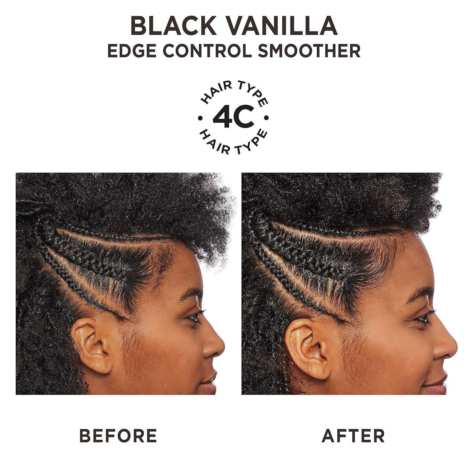 Carol's Daughter Black Vanilla Moisture & Shine Edge Control Smoother For Dry Hair and Dull Hair, with Aloe and Honey, Clear Edge Smoother, Edge Tamer, 2 oz (Packaging May Vary) : Beauty