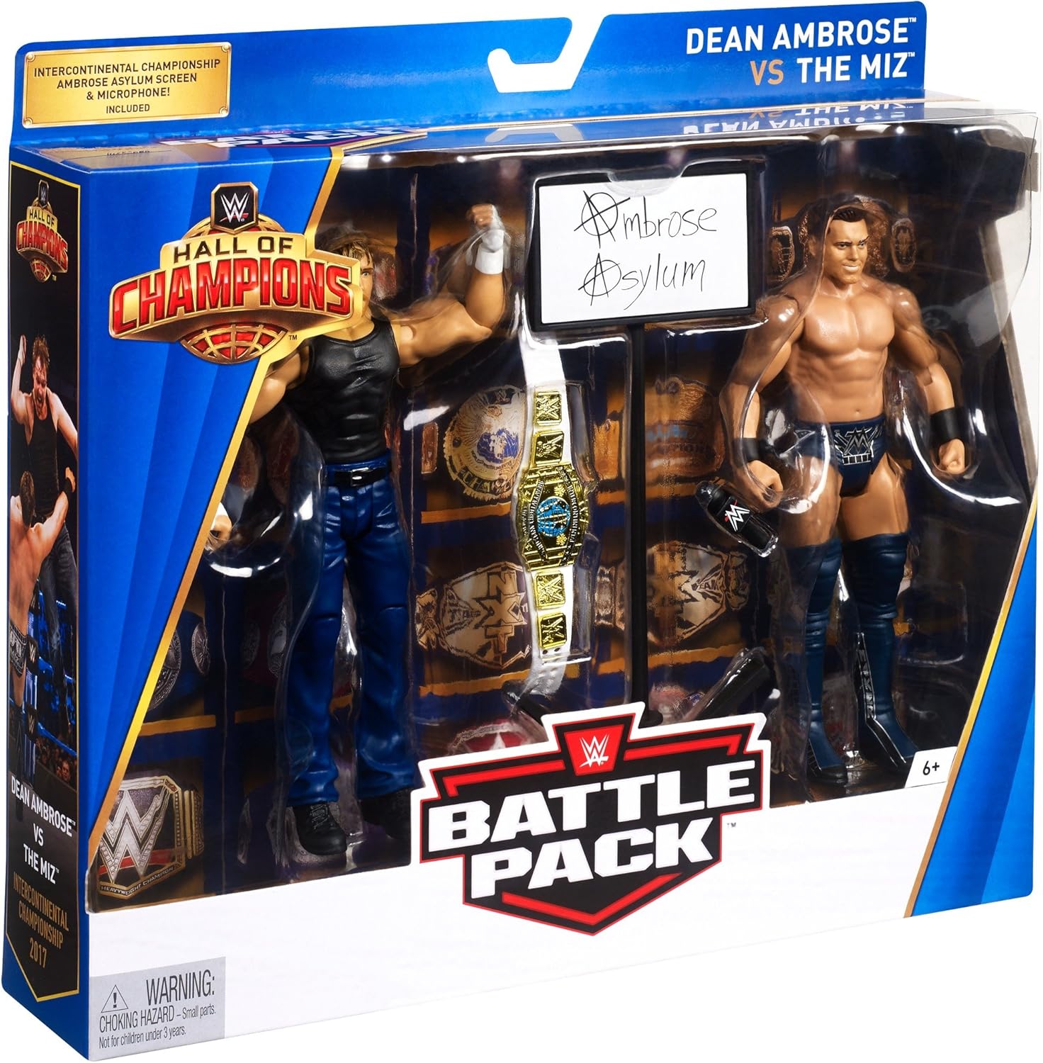 wwe ambrose asylum playset