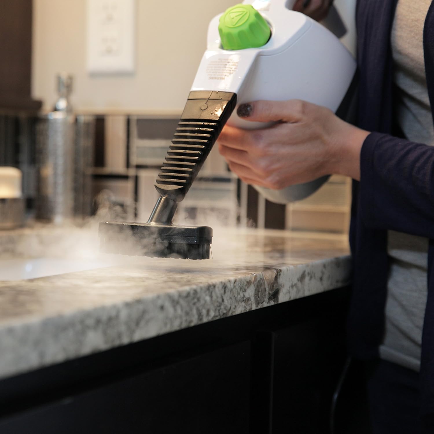 Steamfast SF-210 Steam Cleaner with 6 Accessories, Handheld, White