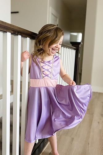 Little Adventures Rapunzel Princess Twirl Dress (Medium Size