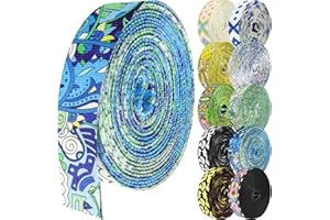 Grosun 1.5 inch Patterned Nylon Webbing Belt Webbing Straps Purse Straps Backpack Straps Nylon Belt for Seatbelt, Bags, Backpacks, Luggage