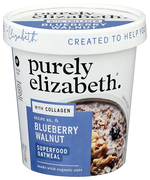 PURELY ELIZABETH, OATS BLUEBERRY WALNUT COLLAGEN PROTEIN, 2 OUNCE