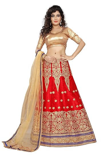 Oomph! Womens Net Dress Material