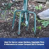 Faithfull Countryman 6 Prong Cultivator Green view 3