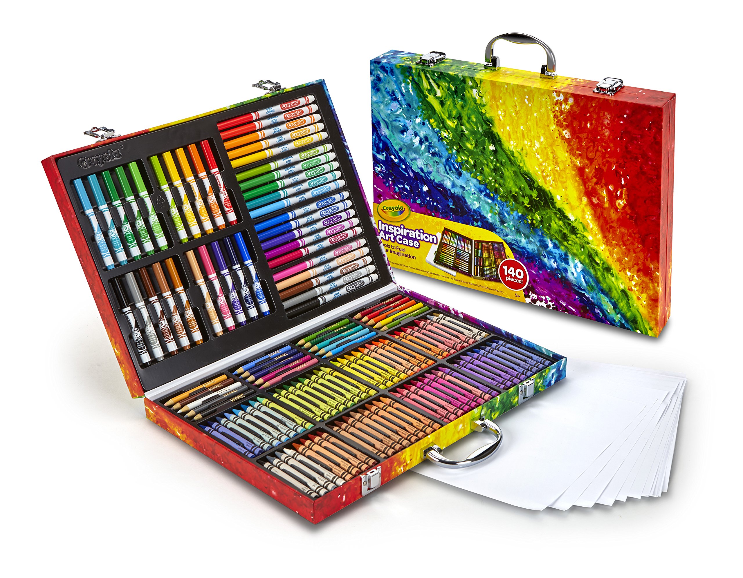 Crayola Inspiration Art Case Art Tools, 140 Pieces, Crayons, Colored Pencils, eBay