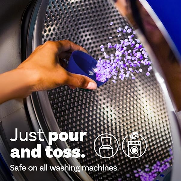 DOWNY CALM IN-WASH LAUNDRY SCENT BOOSTER BEADS, SOOTHING LAVENDER AND VANILLA BEAN SCENT, 18.2 OZ, LAUNDRY SCENT BEADS, LONG-LASTING FRESHNESS