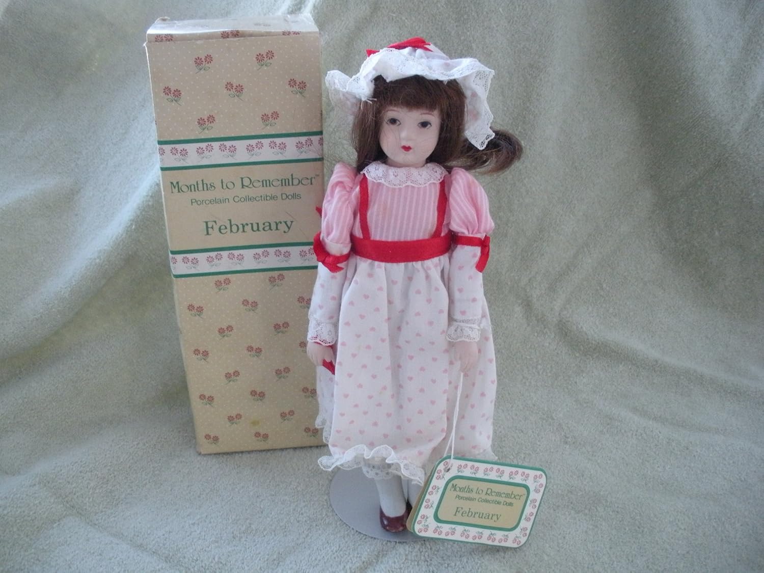 months to remember porcelain collectible dolls