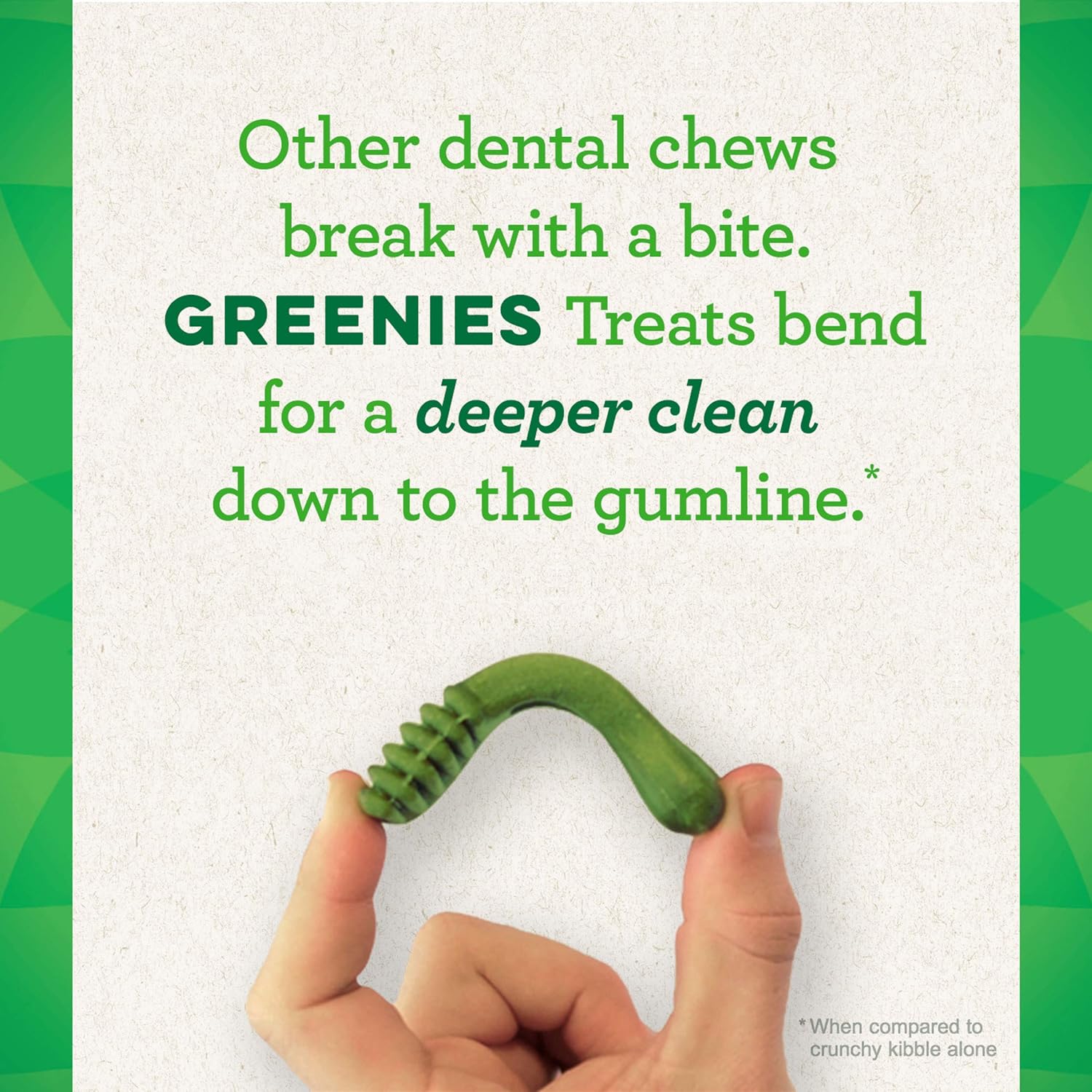 GREENIES Original Regular Natural Dog Dental Care Chews Oral Health Dog Treats, 36 oz. Pack (36 Treats) : Pet Snack Treats : Pet Supplies
