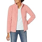 Amazon Essentials Women's Polar Fleece Lined Sherpa Full-Zip Jacket