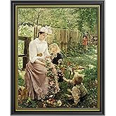 Abtgt Ornate Vintage Style 16x20 Picture Frame, Made of Black Backplate for Tabletop or Wall Mount, 16x20 Frames for Home Decor, Black