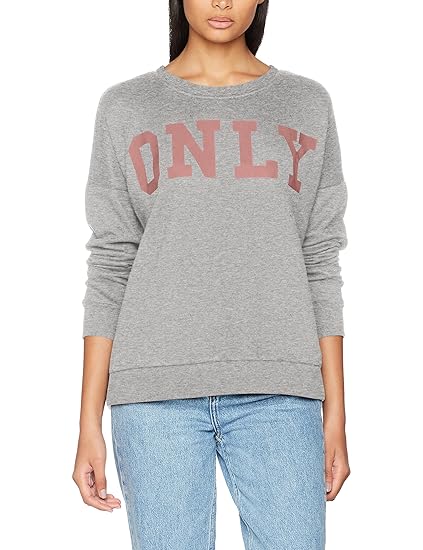 ONLY Damen Sweatshirt Onlbette Logo Ls SWT