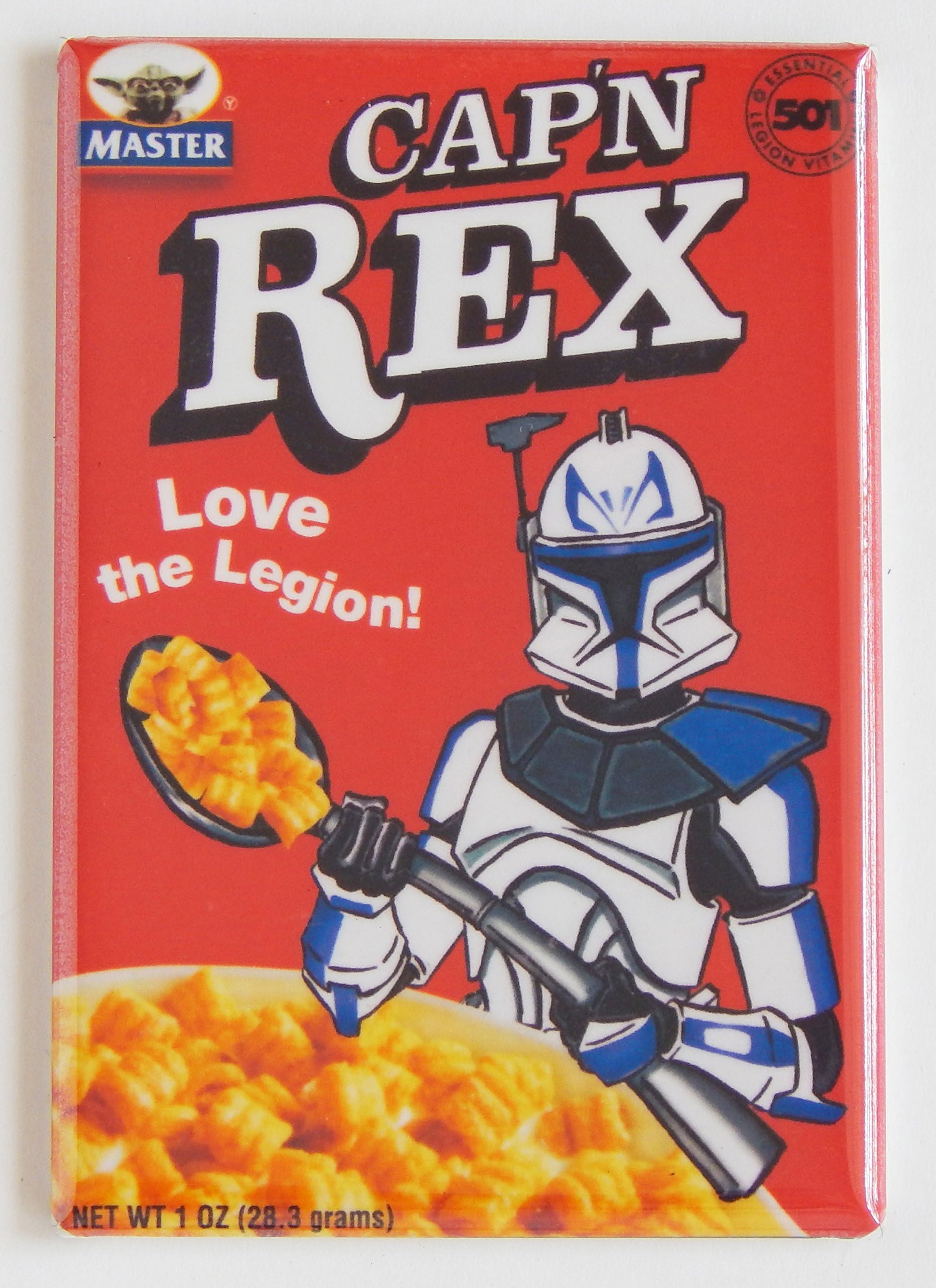 Star Wars"Captain Rex Cereal Box" Fridge Magnet (2 x 3 inches)
