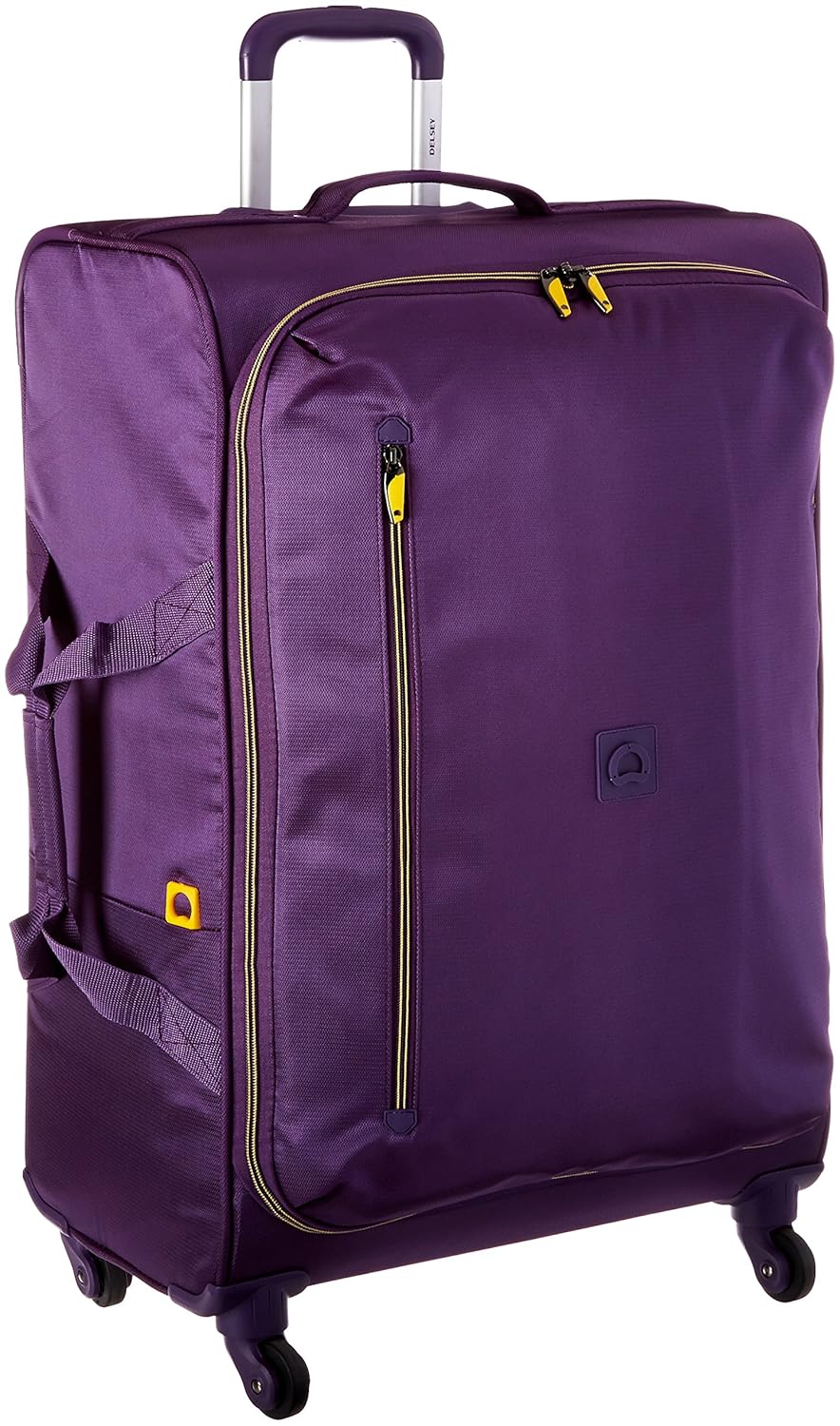 Delsey Luggage 27.5 Inch Foldable Spinner Trolley, Purple, One Size eBay