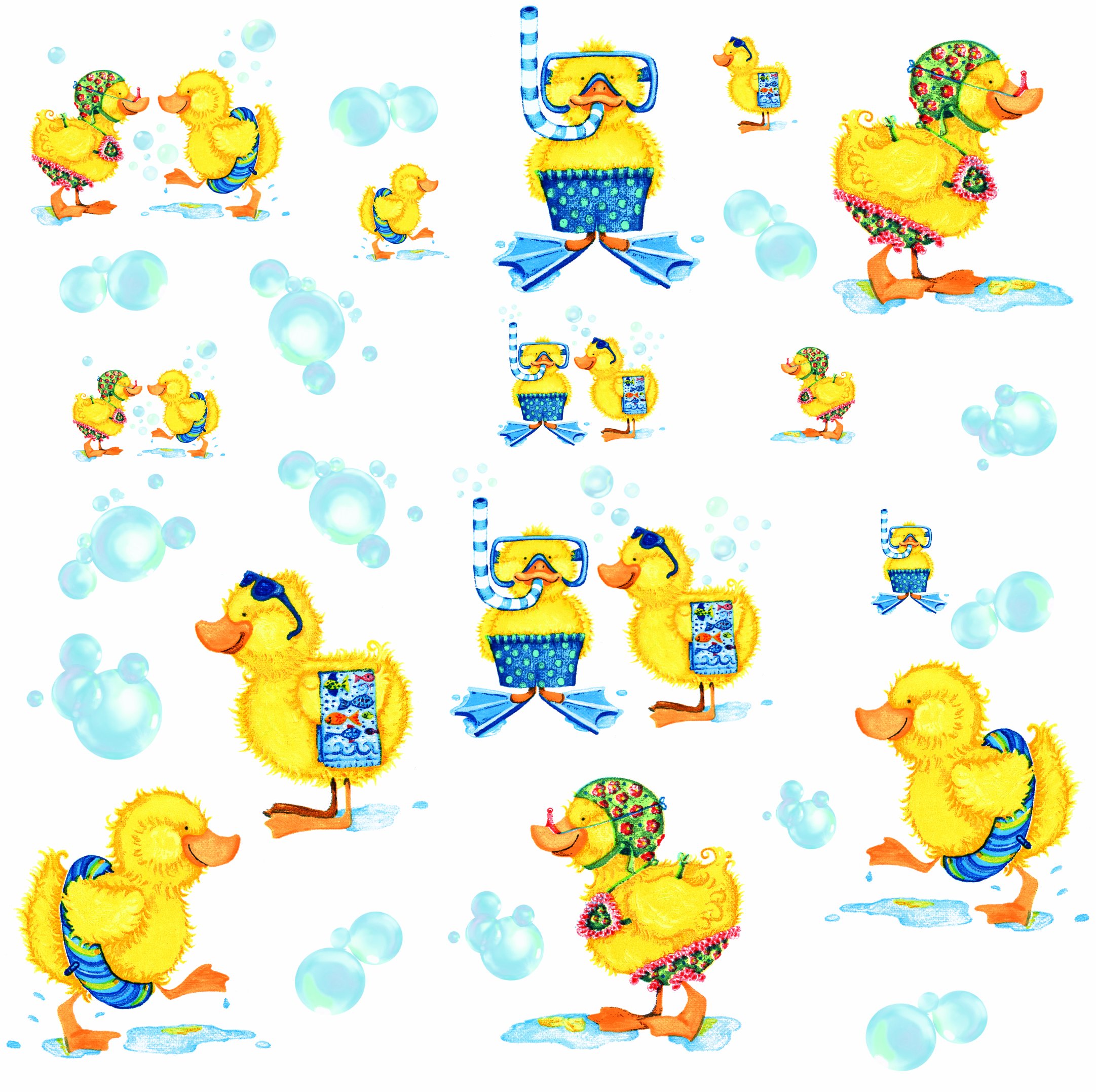 Buy RoomMates Bubble Bath Peel and Stick Wall Decals Online at