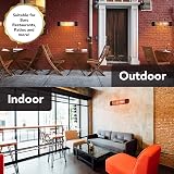 Devola DVPH2000B Electric Infrared Patio Heater 2000W WiFi IP65 view 7