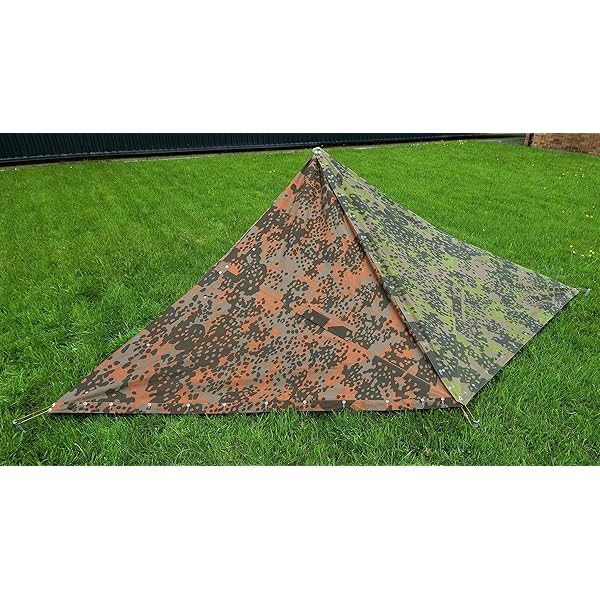 Amazon.com : Mil-Tec Splinter Camo Zeltbahn Tent/Shelter : Sports