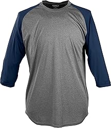 Rawlings | Mens 3 / 4 Sleeve Shirt | Graphite