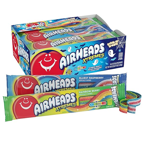 AIRHEADS XTREMES BELTS, HALLOWEEN TRICK OR TREAT PACK,...