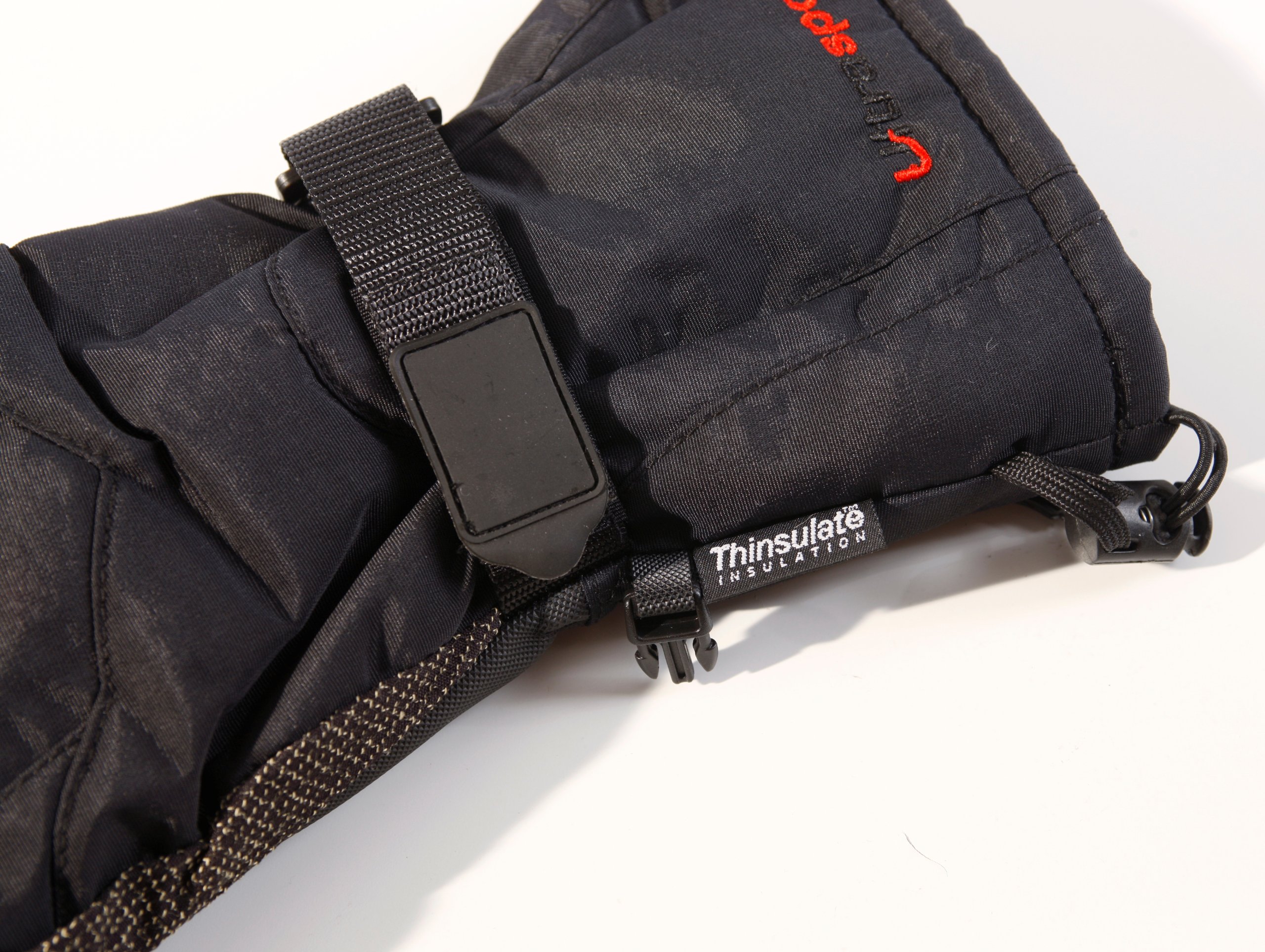 Ultrasport Gants fonctionnels de ski/snowboard pour homme avec Thinsulate Insulation et Ultraflow 10.000 - Noir - Taille: S