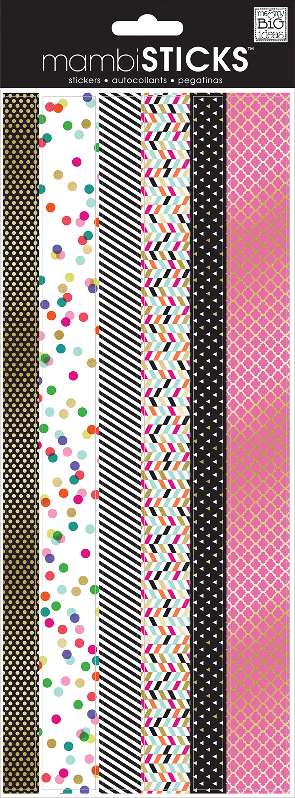 Me And My Big Ideas Big City Bright Border Sticker Sheet