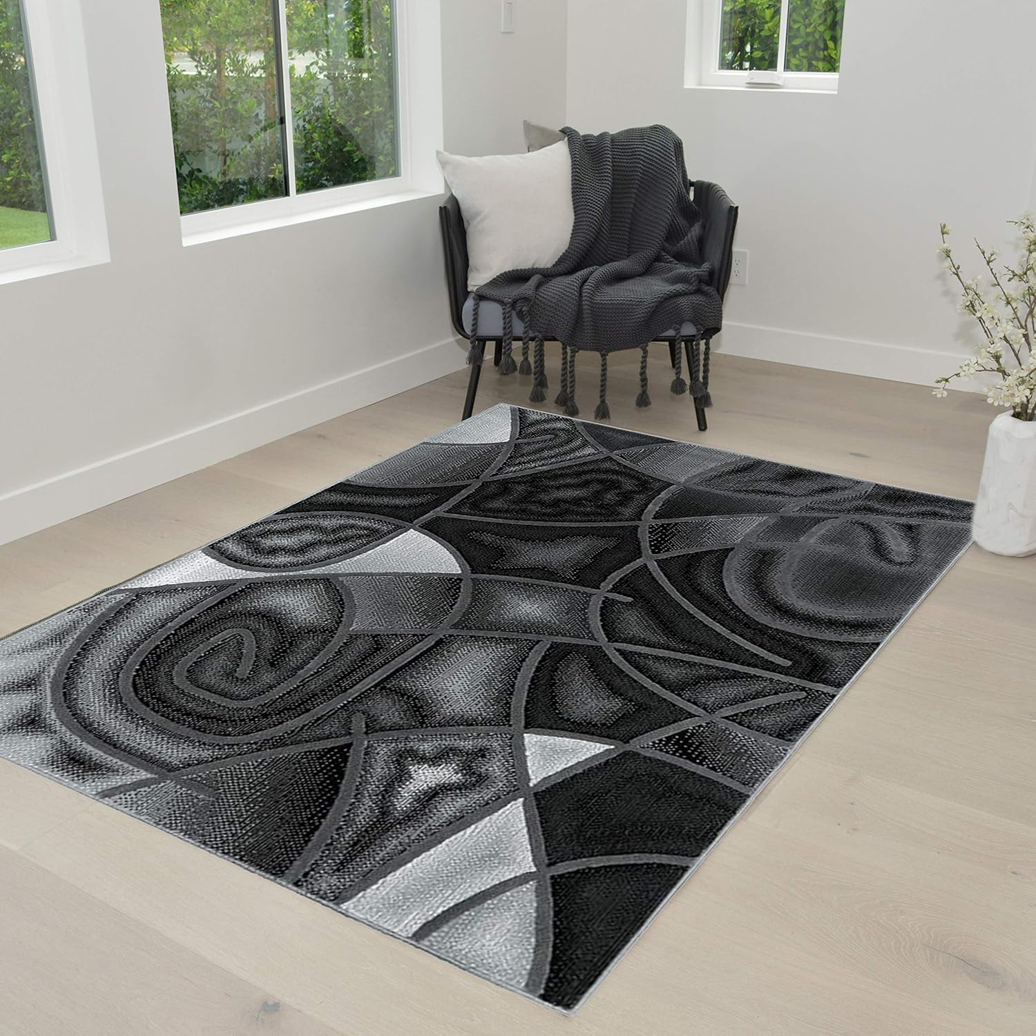 Rugs & Carpets New Rug Modern Design Cheap Small Extra Large Wavy