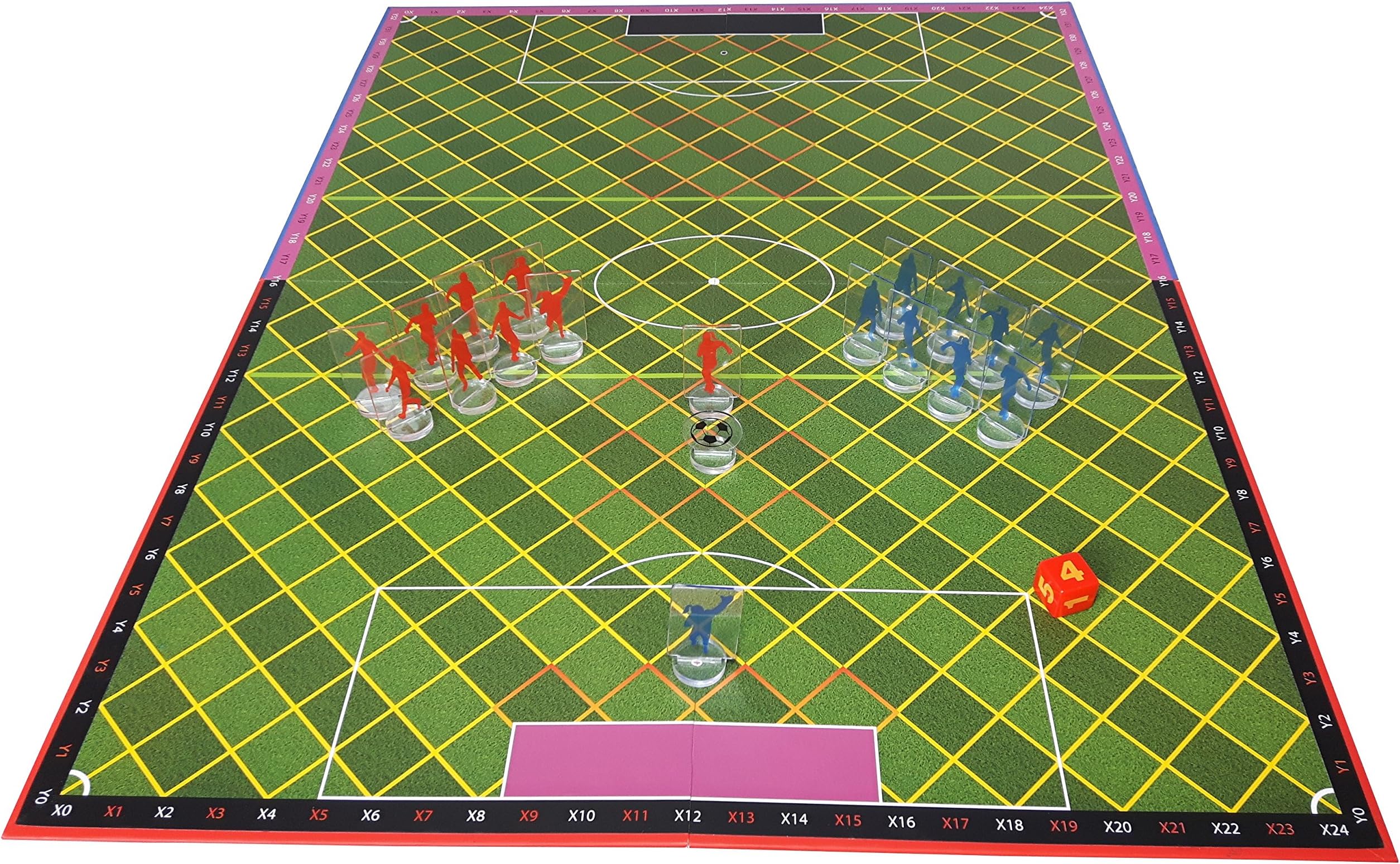 Footy Smart is an attacking football Educational Strategy BoardGame and Ultimate football strategy game for kids Age 6+, Great Football Chess Game!