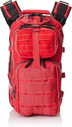red rucksack