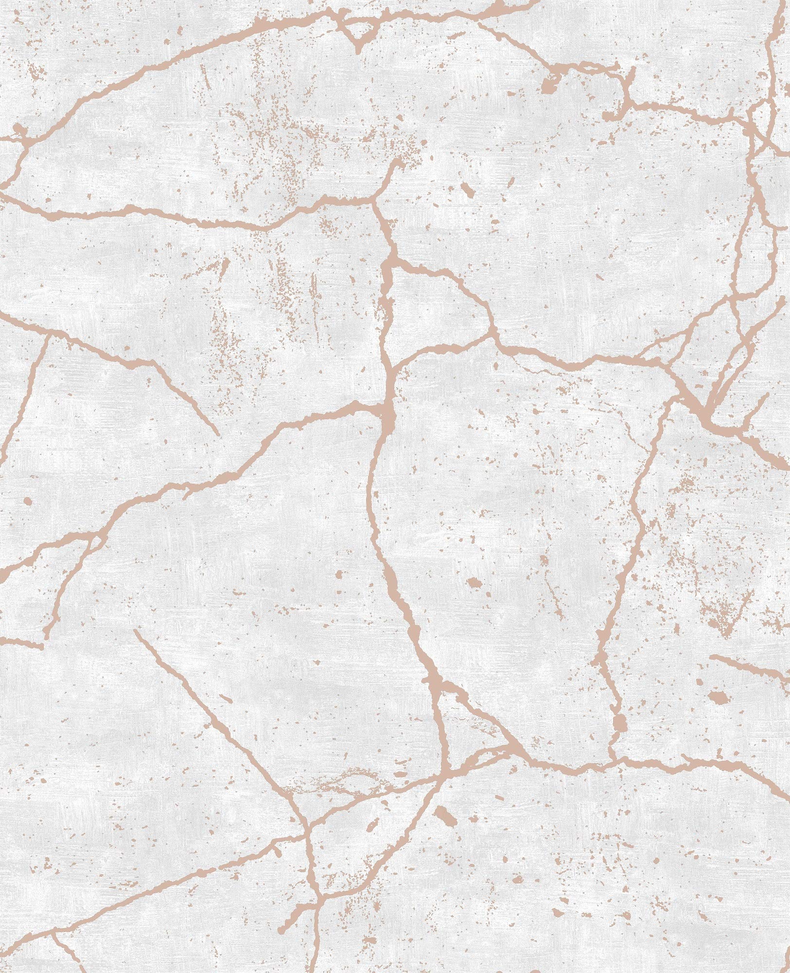 Superfresco Easy Rose Gold Kintsugi Wallpaper | Paste the Wall | Rose Gold Texture | Eco-Friendly