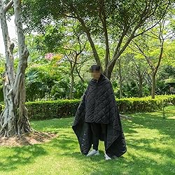 LOOGU Camo Blanket Waterproof Poncho Liner for