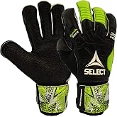 SELECT 33 Protec V20 Goalkeeper Glove With Finger Protection(Hard Ground and Soft Ground/Grass Palm)