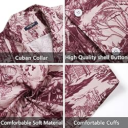 Hawaiian Shirts for Men Short Sleeve Button Down
