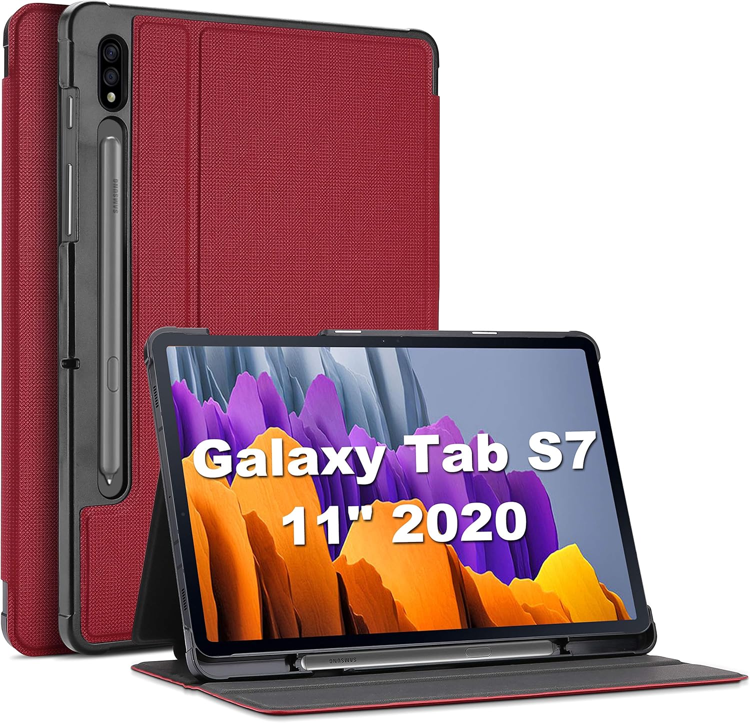 ProCase Galaxy Tab S7 11 Case 2020 with S Pen Holder(SMT870 T875 T878