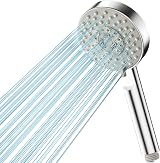 Magichome High Pressure Shower Head 5 Modes Turbocharged for Low Water Flow
