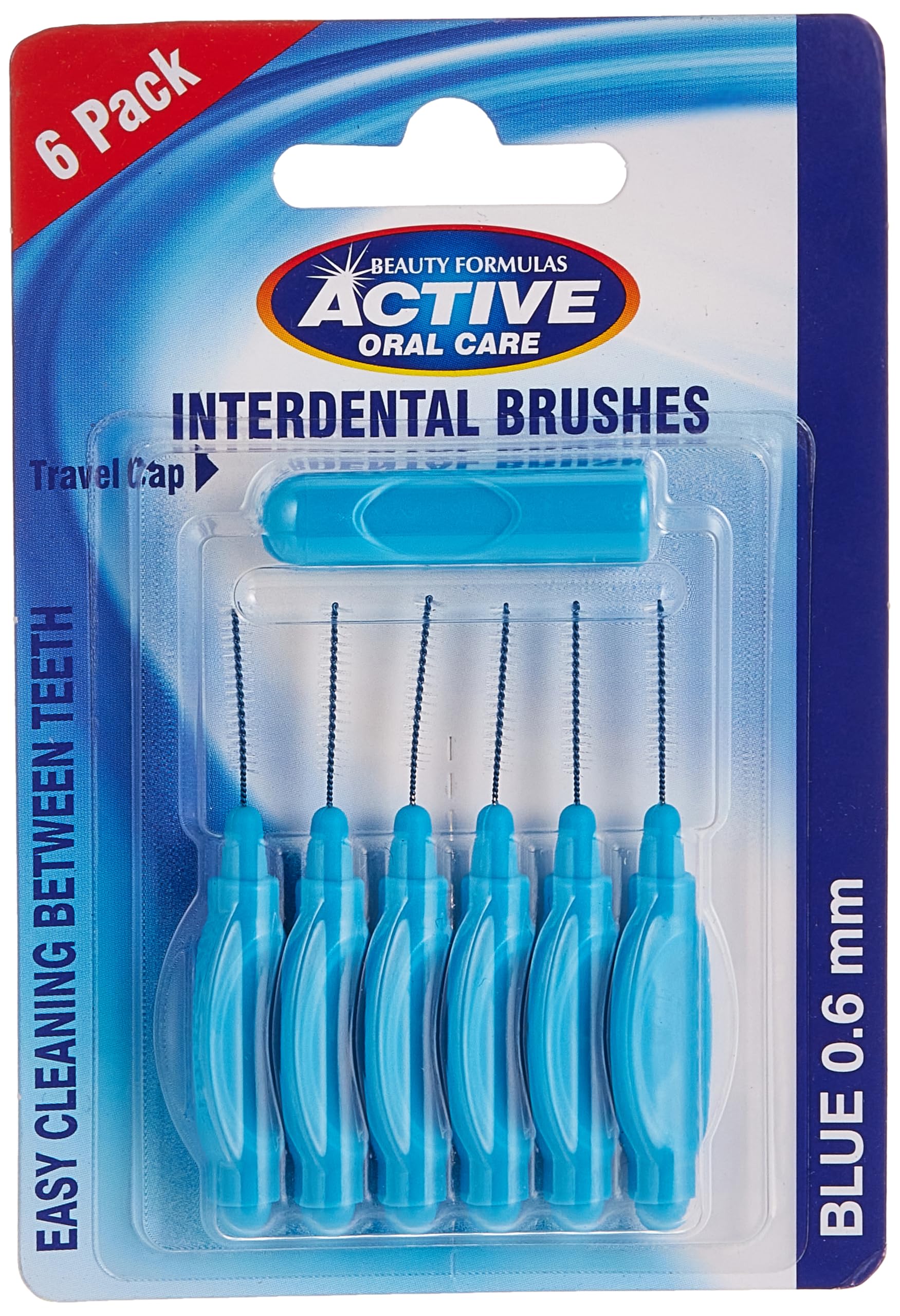 INTERDENTAL Brushes 6PK 0.60MM