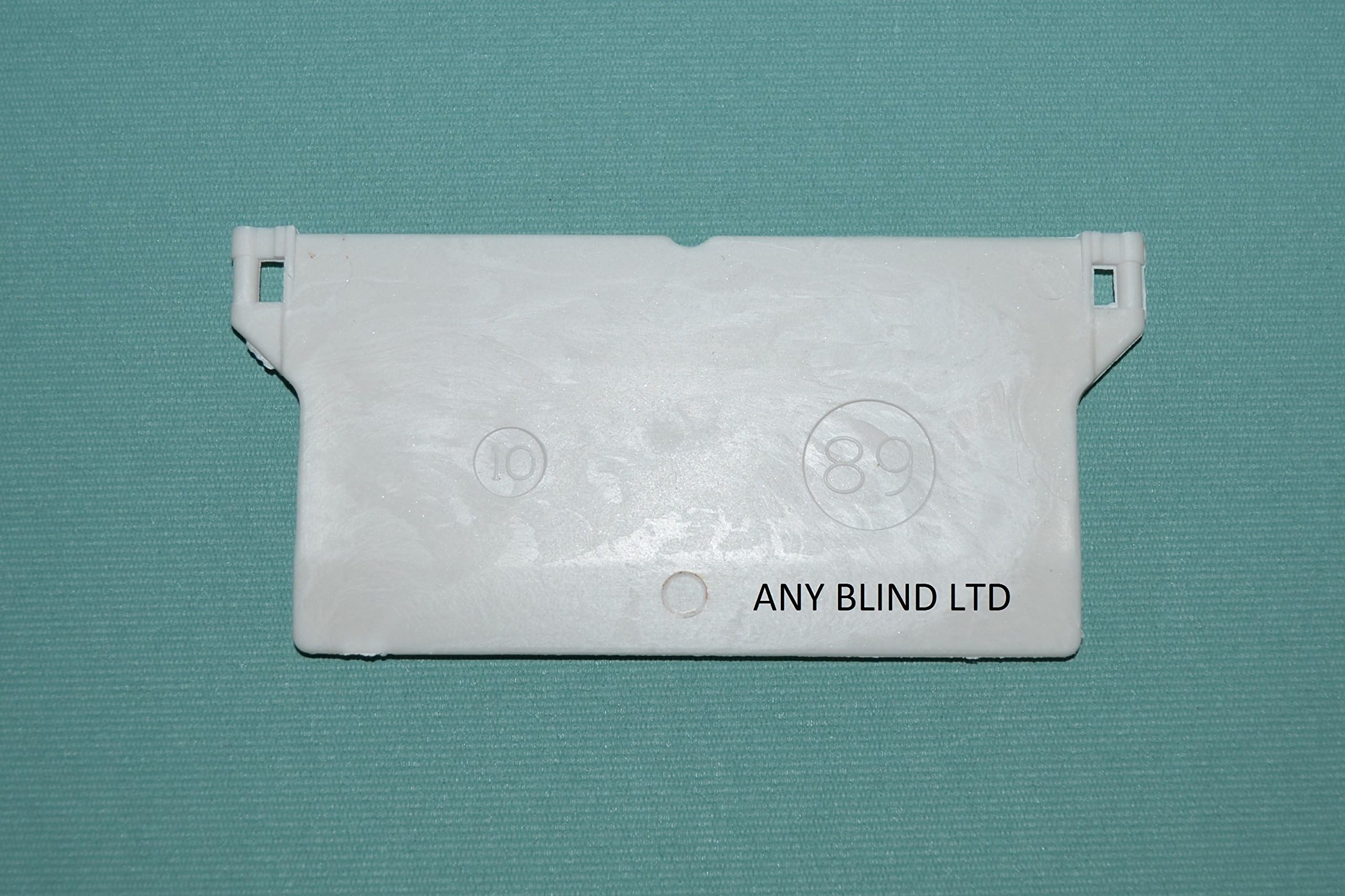 Vertical Blind Bottom Weights Free Chain (100, White)