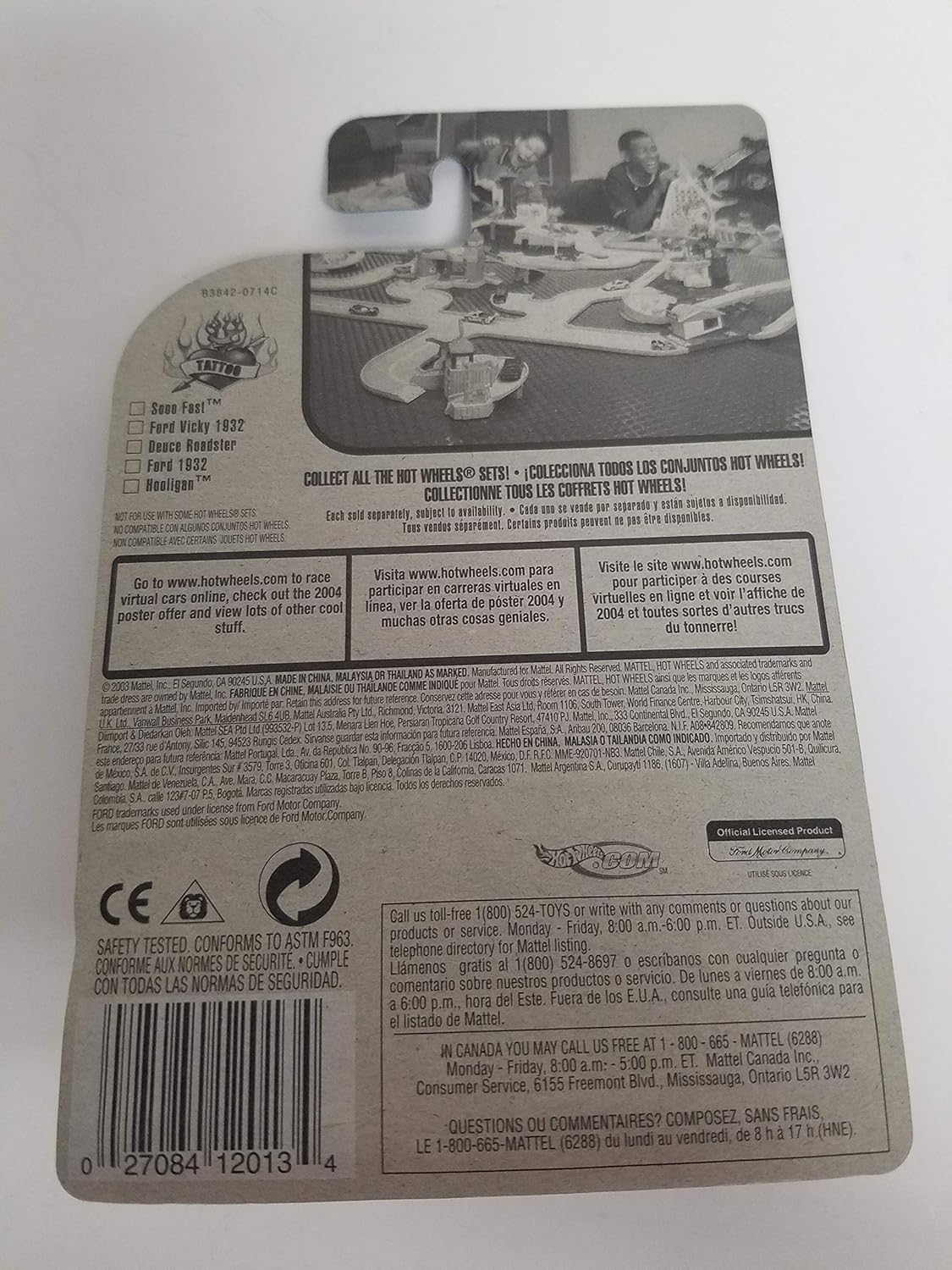 ford site oficial on 1932 Ford 2004 Tat Rods 3 5 Hot Wheels Diecast Car No 120 At Amazon S Sports Collectibles Store
