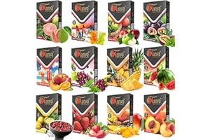 TANYA HERBAL HOOKAH MOLASSES Tanya (Packs) Shisha 50g Herbal Flavor 100% Nicotine And Tobacco Free (12pk)