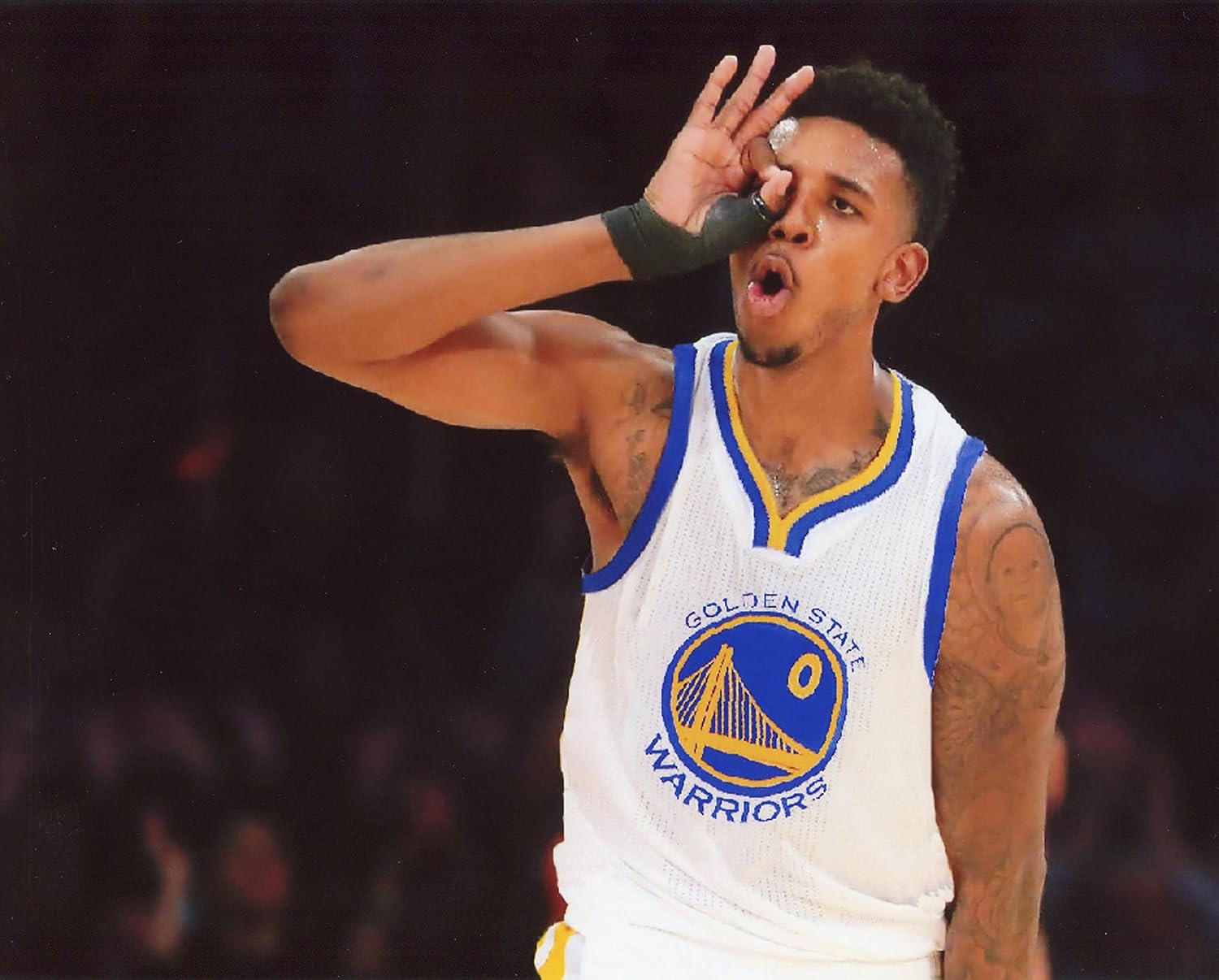 nick young warriors jersey