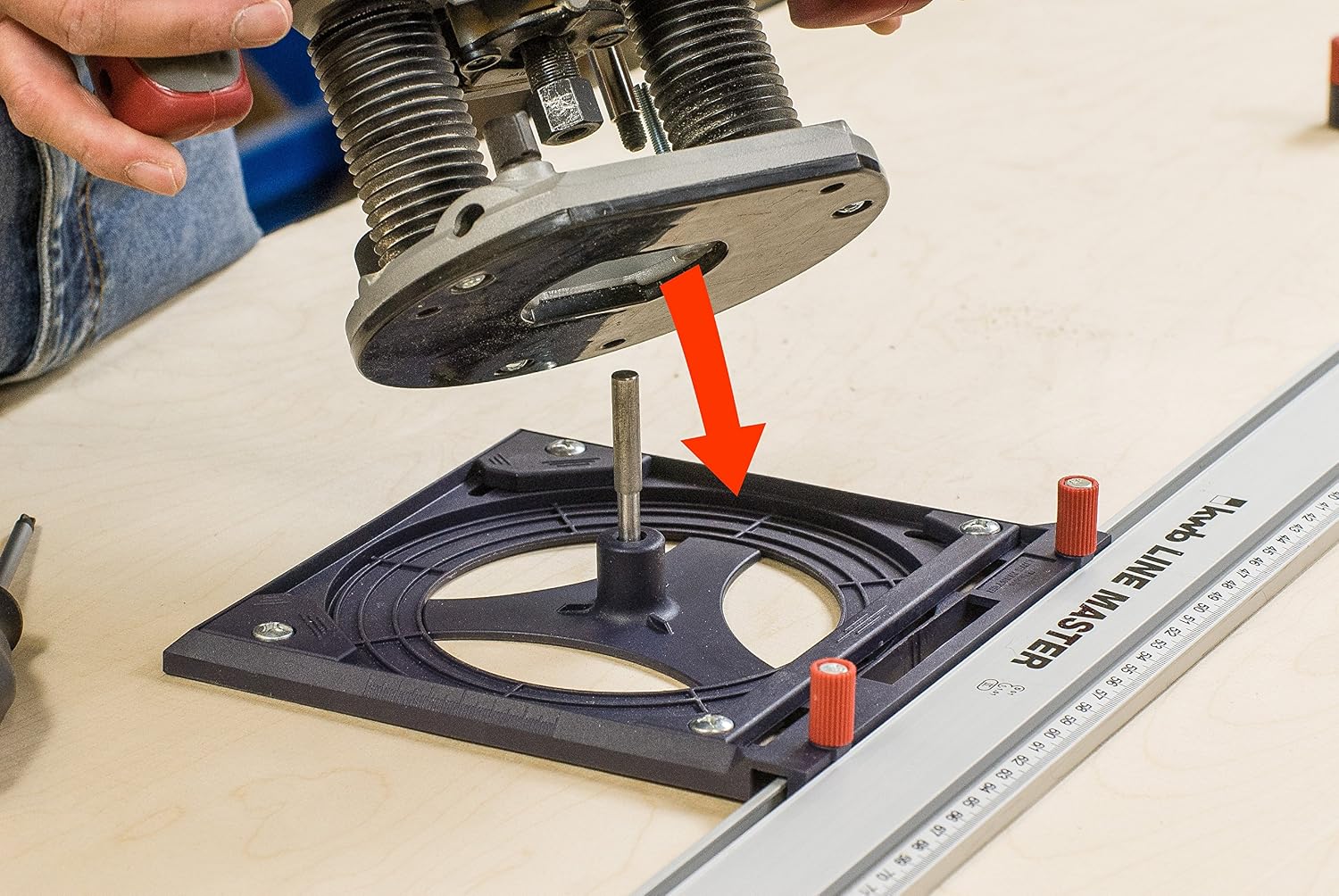 KWB Line Master 783500 Router Guide, Oberfräsenführung - Image 5