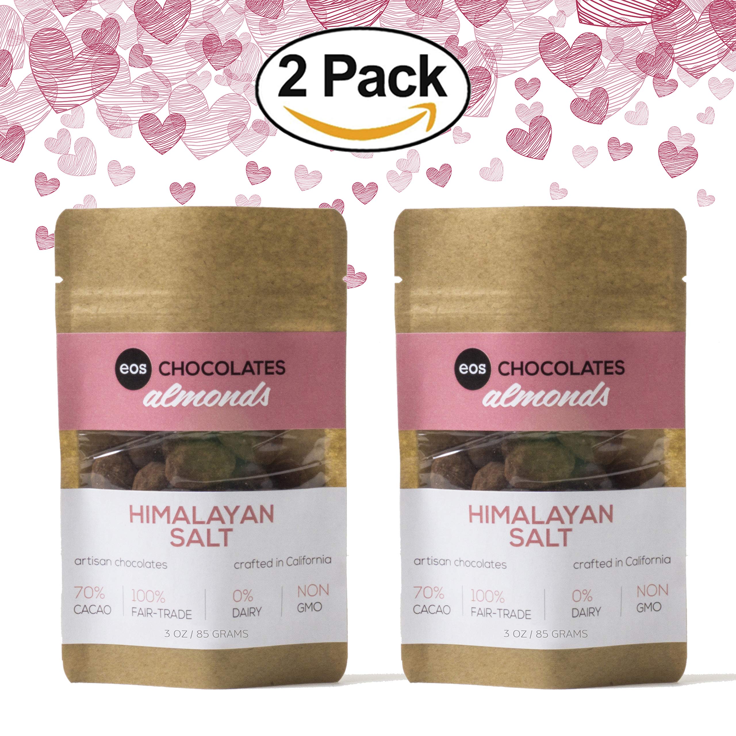 Lush Gourmet Dark Cocoa Chili Almonds Salted Almonds